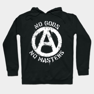 Anarchy, no gods, no masters. Hoodie